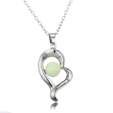 Load image into Gallery viewer, Heart Necklace - Glow in the Dark!
